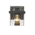 thumbnail image 2 of 1938-1S-MB-Z-Lite-Bennington - 1 Light Wall Sconce In Traditional Style-7 Inches Tall and 5.5 Inches Wide-Matte Black Finish, 2 of 2