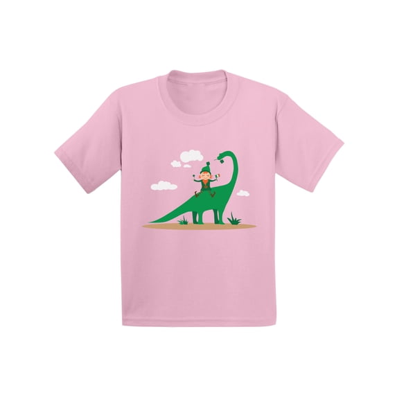 Awkward Styles Leprechaun Dinosaur Infant Shirt Irish Baby Shirt Baby Girl's St. Patrick's Day Outfit Saint Patrick Shirt for Baby Boy Irish Gifts for Newborn Baby St. Patrick's Day Shirts for Kids