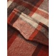 thumbnail image 6 of Mens Flannel Shirts Casual Button Down Long Sleeve Plaid Shirt with Pockets, 6 of 6