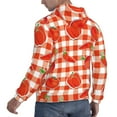 thumbnail image 3 of KLL Tomatoes And Chili Print Mens Hoodie Long Sleeve Casual Pullover Hooded Sweatshirt Fashion Drawstring Hoodies with Pocket-4X-Large, 3 of 6