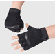 thumbnail image 3 of Guantes tácticos de medio dedo para hombres y mujeres, antideslizantes, transpirables, para entrenamiento al aire libre, deportes, ciclismo, bicicleta, motocicleta, guantes finos, 3 of 5