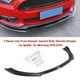 thumbnail image 4 of 3 piezas del parachoques delantero del coche Canard Lip Splitter Body Shovels Bumper Lip S Abanopi Alerón del labio de parachoques, 4 of 7