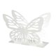 thumbnail image 4 of Servilletero de mariposa, de hierro, versátil, elegante, compacto, para encimera. blanco, 4 of 7