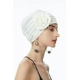 thumbnail image 5 of Chemo Caps Headwear for Women Turbans Beanies Flowers Hats Headwrap for Cancer Patient Hair Loss, 5 of 7