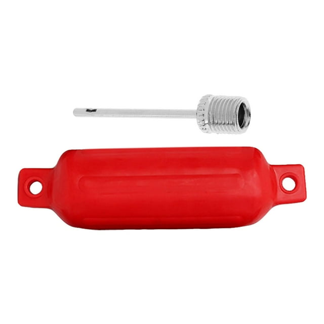 S SERENABLE Boat Inflatable Boat for Pontoon Fishing Boats Sailboats Red