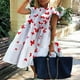 thumbnail image 2 of Vestido HUOGUO casual holgado con estampado de mariposas para mujer, 2 of 5
