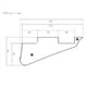 thumbnail image 4 of 3 Juego Crema Pickguard / Cavidad / Switch Portadas / Pickup Selector de Placa / Soporte / Tornillos para el Reemplazo LP Guitarra del Estilo, 4 of 5