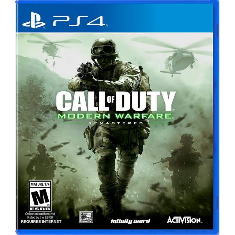 Det Ruin galdeblæren Call of Duty: Modern Warfare Remastered - PlayStation 4 Video Game -  Walmart.com