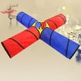 thumbnail image 2 of HOMEMAXS Kids Tunnel Tents Crawling Tunnel Tube Game Toy (Four Tunnel), 2 of 8