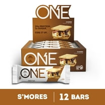 ONE Brands Protein Bar, S'mores, 20g Protein, 12 Count