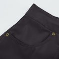thumbnail image 7 of Women's Shorts Biker Shorts for Women Gym Festival Vacation Wear Women's Loose Solid Color Mini Pant Summer Beach Shorts Buttons Short Hot Pants Cargo Shorts, 7 of 7