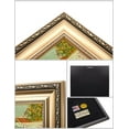 thumbnail image 4 of HFDF Garden at Arles in July. Van Gogh Art Reproduction. Giclee Canvas Prints with Classic Golden Frame. Pic 10x8inch Framed, 4 of 6