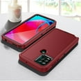 thumbnail image 6 of JTCASES for Motorola Moto G Stylus 5G 2023 Case, Shockproof Anti-drop PC Frame Anti-slip Strip Silicone Back Shell Rugged Anti-scratch for Motorola Moto G Stylus 5G 2023 (6.6") - Red, 6 of 9