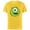 Yellow, variant on Disney and Pixar’s Monsters, Inc. Mike Big Face Costume - Short Sleeve Cotton T-Shirt for Adults - Customized-Yellow