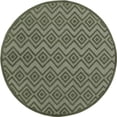 thumbnail image 2 of Nourison Versatile 8' x Round Green Modern Rug, 2 of 10
