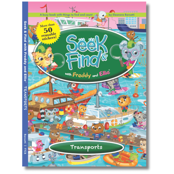 Seek & Find with Freddy and Ellie Transports