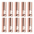 thumbnail image 1 of 10 tubos metálicos E14 para portalámparas de vela, base de lámpara, accesorios de iluminación, 25 x 80 mm, oro rosa, 1 of 14