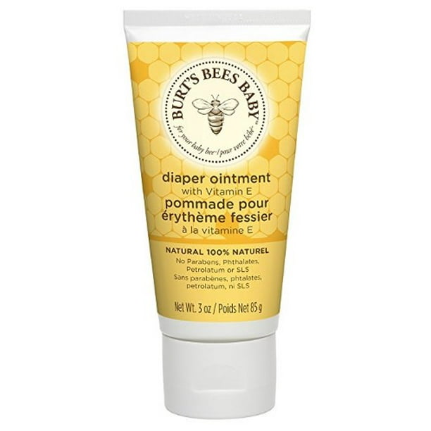Burt's Bees Baby Bee 100% Natural Diaper Rash Ointment, 3 Ounce Tube