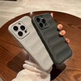 thumbnail image 5 of Matte Silicone Soft 3D Stripe Pattern Case For iPhone 15 Pro Max 13 Pro max 14Promax 15 11 12Promax Shockproof Bumper Back Cover, 5 of 5