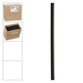 thumbnail image 4 of Stone Plastics Straw Jumbo Super 6 in. Black Biodegradable (1500/Case), 4 of 4