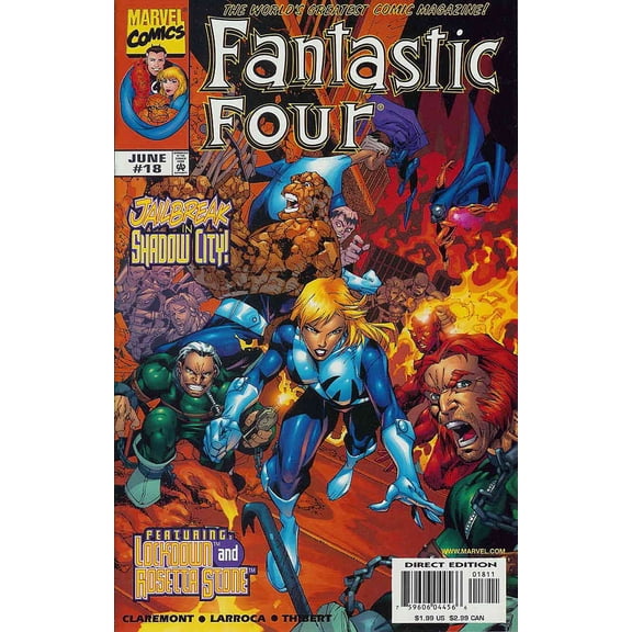 Fantastic Four (Vol. 3) #18 VF ; Marvel Comic Book