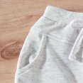 thumbnail image 4 of TOWED22 Toddler Boy Boy Letter Print Outfit Crew Neck Sweatshirt Top Jogger Pants Set 2Pcs Fall Winter Clothes(Blazer,6-9 M), 4 of 9