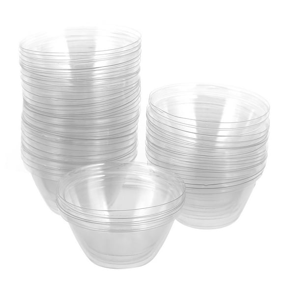 FUEENIRVA Hydroponics Plant Growing Covers Transparent Plastic for Gardeners in Gardening 50Pcs