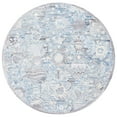 thumbnail image 4 of SAFAVIEH Glamour Quinten Floral Area Rug, Light Blue/Ivory, 4' x 6', 4 of 10
