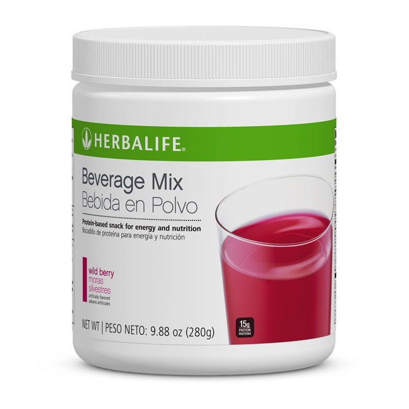 HERBALIFE Beverage Mix Wild Berry 9.63 Oz.