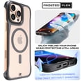 thumbnail image 2 of Funda para teléfono REBEL iPhone 16 Pro Max Clear Frosted Flex Series, 2 of 7