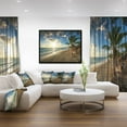 thumbnail image 3 of Designart ' Beautiful Caribbean Vacation Beach ' Large Beach Framed Canvas Wall Art, 3 of 3