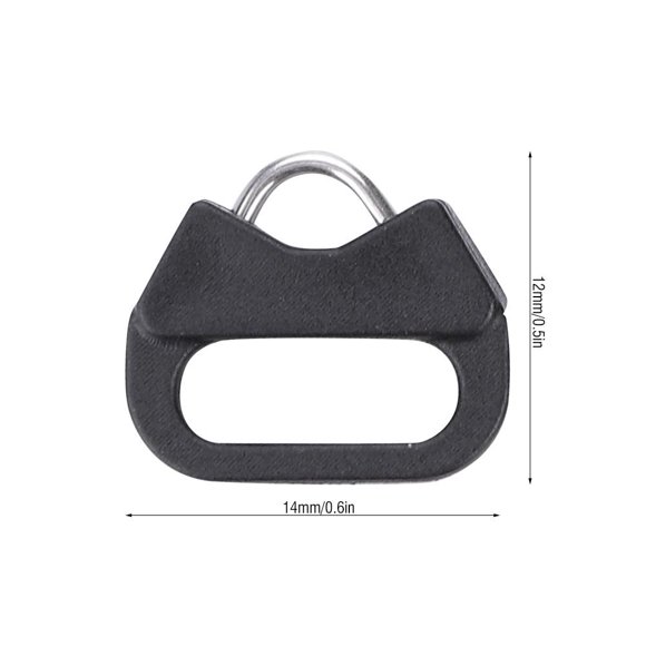 Anillos de aleación Ecomeon 5 unids Gancho para cámara Correa Triangular sin espejo