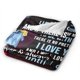 thumbnail image 2 of LHSHID To My Love Throw Blanket Soft Fuzzy Fleece Blanket For Couch Bed Living Room Decoration 60x80in, 2 of 6
