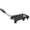 thumbnail image 4 of Carro de plataforma, carrito de equipaje portátil, plegable, silencioso, de 7 ruedas, meticulosamente diseñado, 4 of 8