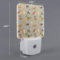 thumbnail image 2 of Cauagu Cute Dog Print LED Nightlight,0.5W Night Lights Plug into Wall 1 Pack with Dusk-to-Dawn Light Sensor Soft Glow Lamp for Bathroom Adult Hallway-UK, 2 of 7