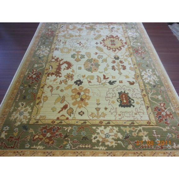SAFAVIEH Heirloom Collection HLM1739-1152 Cream/Green Rug