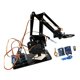 thumbnail image 4 of Kit de pinza de mecánico robótico ensamblado de 4 DOF con servo para frambuesa Soledad Brazo mecánico robótico, 4 of 5