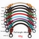 thumbnail image 2 of Bolso grande de mano para mujer con asa, de 9 colores, con accesorios para manualidades, cuerda de nailon tejida con cuentas, 2 of 5