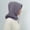 Gray, variant on Women Winter Hat, Neck Warmers Hooded Scarf Beanie Hat Fashion Skull Cap Knitted Hat with Drawstring Brown