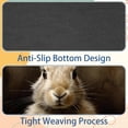 thumbnail image 4 of Rabbit Gaming Mouse Pad Desk Mat Desk Pad, Non-Slip Rubber Bottom, Printed, Square 8.3x9.8 Inch - Suitable for Office and Gaming, 4 of 6