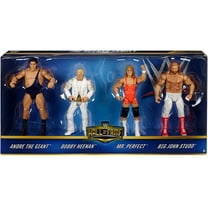 Andre the Giant, Bobby Heenan, Mr. Perfect & Big John Studd Action Figure 4-Pack Heenan Family
