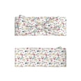 thumbnail image 2 of Wukai Summer Floral Print Baby Bow Headband for Newborn Infant Baby Toddler Girls, 2 of 5