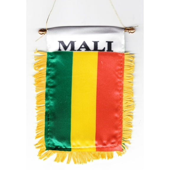 Mali Window Hanging Flag