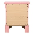 thumbnail image 4 of Louis Philippe 2-Drawer Pink Nightstand (24"H x 21"W x 16"D), 4 of 5