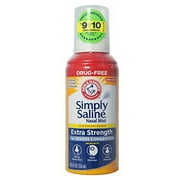 Simply Saline Nasal Mist Extra Strength Severe Congestion, Drug-Free, 4.25 Oz, 3 Pack