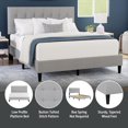 thumbnail image 2 of Hendrix Upholstered Bed, by Hillsdale Living Essentials, 2 of 9