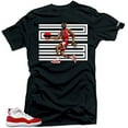 thumbnail image 2 of Shirt to Match Jordan 11 Cherry Varsity Red Match Jordan Tee, 2 of 6