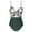 Green, variant on Women's One Piece Bandage Monokini Bikini Push-up Swimsuit Bathing Suit Swimwear Beachwear