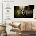 thumbnail image 5 of Elephant Stock Old Wolf Wall Art - Horizontal Canvas Wall Art - Living Room Wall Decor - Animal Canvas - Brown And Gray Decor - 24" x 16", 5 of 8