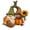 Orange, variant on Garden Ornament for Outdoor Spaces Whimsical Statue Garden Sculpture Outdoor for Patio Yard Home